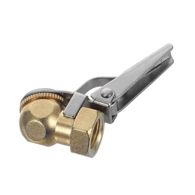 SOLUSTRE Praktisches Autoreifen-aufblaswerkzeug Mit Clip-spannfutter, Schnellanschluss-luftspannfutter, Verriegelungs-aufblasadapter Für Effizientes Aufpumpen Und Reparieren Von Reifen von SOLUSTRE