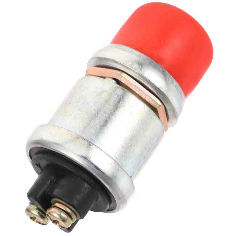 SOLUSTRE Marine Boot Hupe Knopf Starter Knopf Druckknopf Auto Boot Elektrostarter Ersatz Robuste Zinklegierung von SOLUSTRE