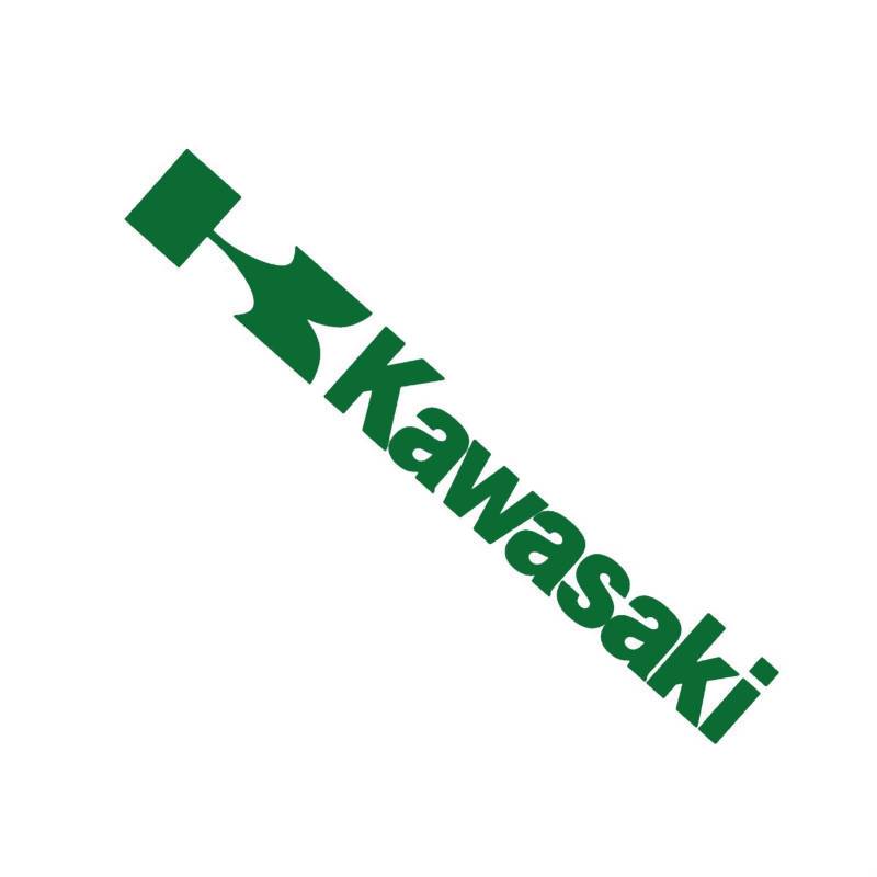 Auto-Aufkleber für Outdoor-Sportwagen, Kawasaki Persönlichkeit, Auto-Aufkleber (Farbe: grün) von SOMEXI
