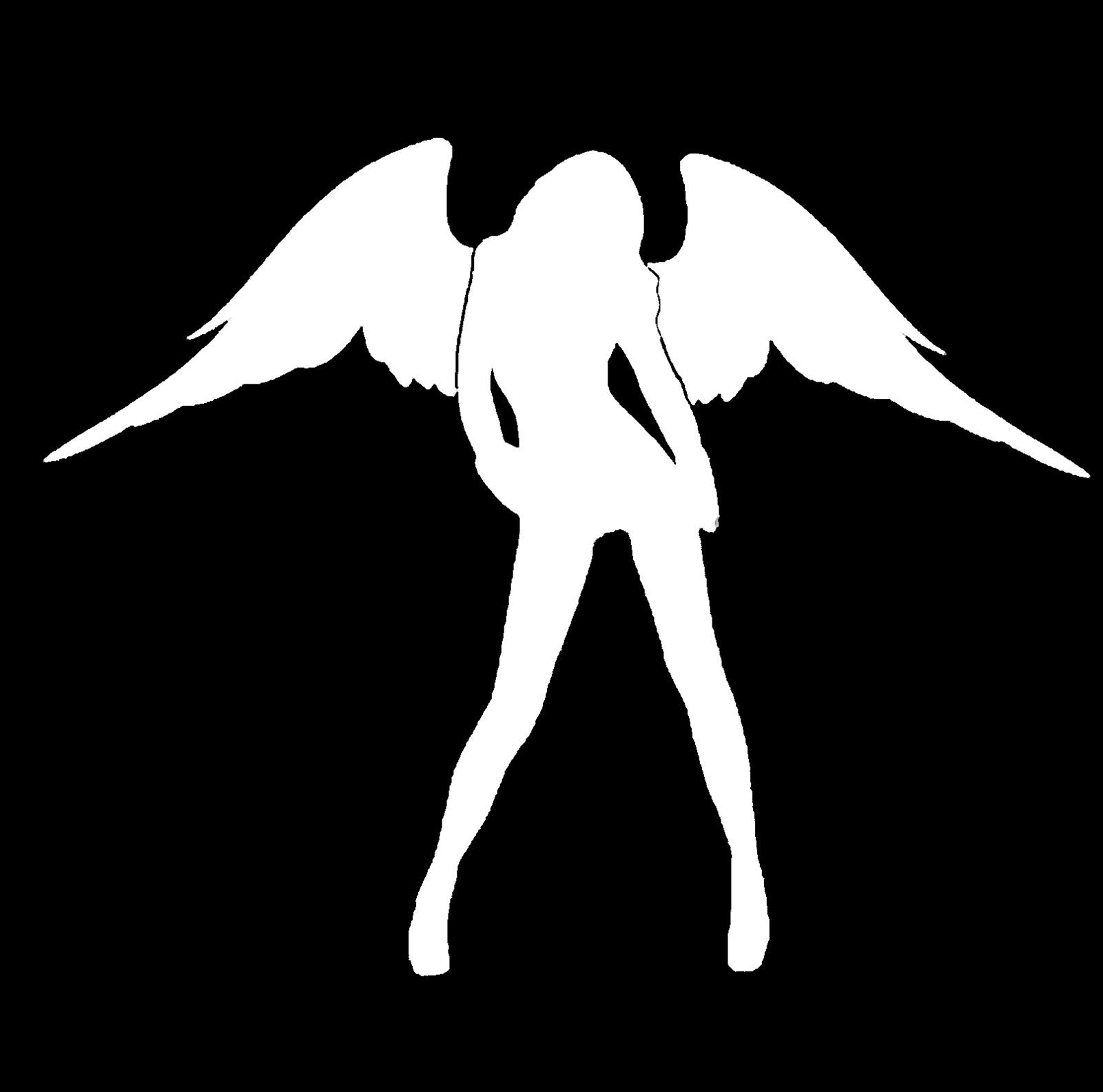 Autoaufkleber Engel und Teufel Autoaufkleber Beauty Fahrzeug Aufkleber Sexy Engel Teufel Autoaufkleber (Farbe: Weiß) von SOMEXI