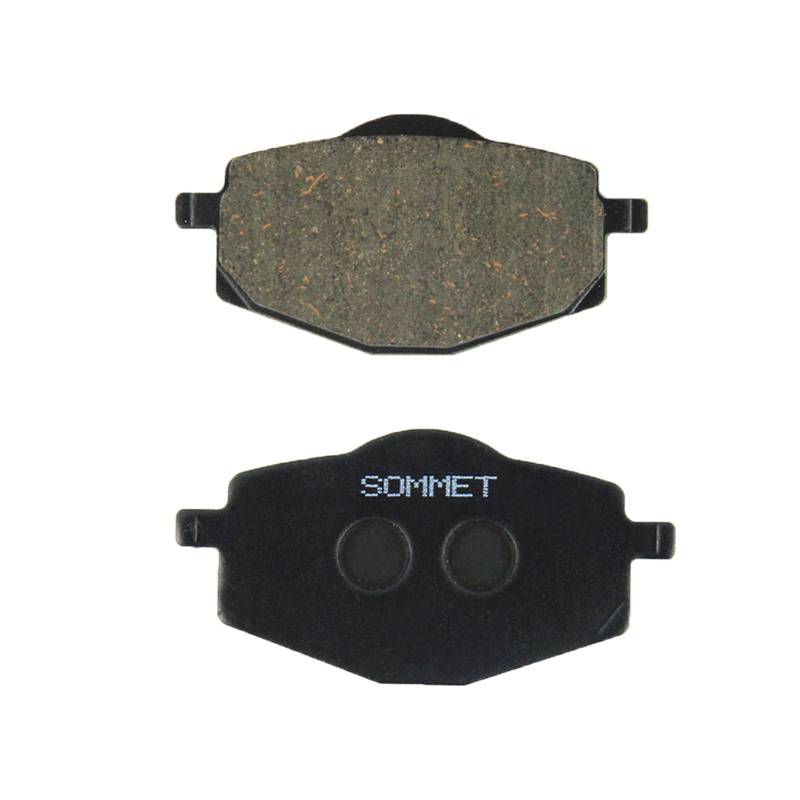 SOMMET 1 Paar Motorrad Bremsbeläge Vorne für Yamaha XC 125 TR “Cygnus” 1996-2003 von SOMMET