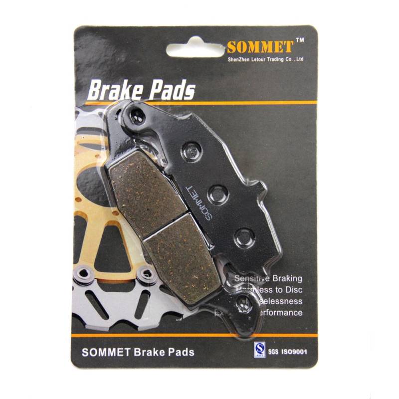SOMMET 1 Paar Motorrad Bremsbeläge Vorne links für Suzuki DL 1000 V-Strom 2002-2010 von SOMMET