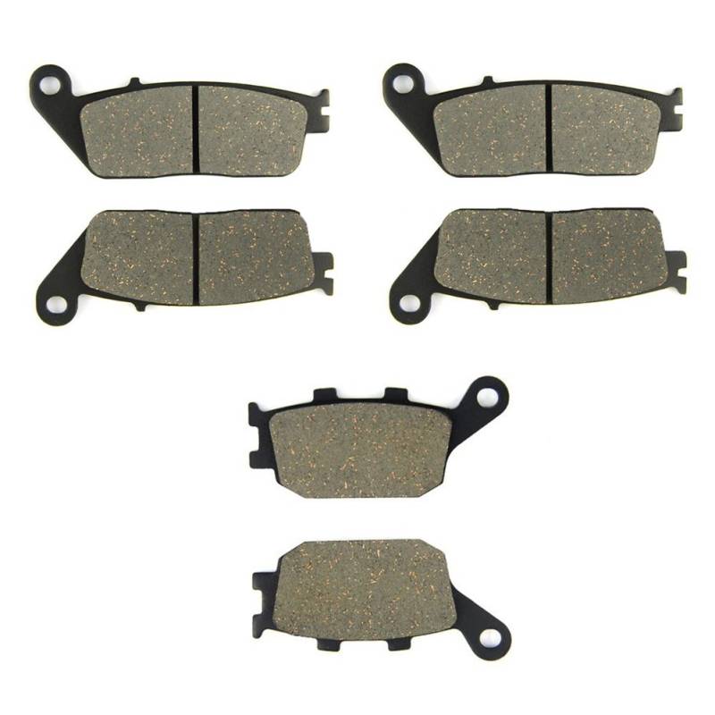 SOMMET Motorrad Bremsbeläge Vorne + Hinten für Honda CBF 1000 F 2010-2015 von SOMMET