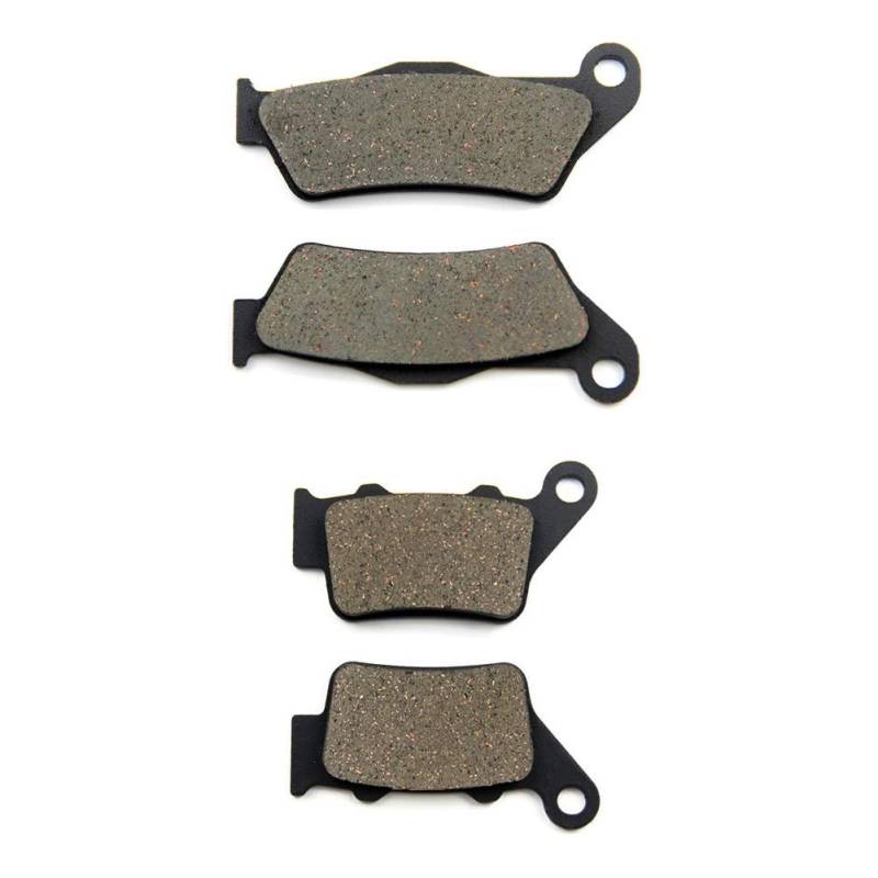 SOMMET Motorrad Bremsbeläge Vorne + Hinten für KTM SX 520/EXC 520 2001-200 von SOMMET