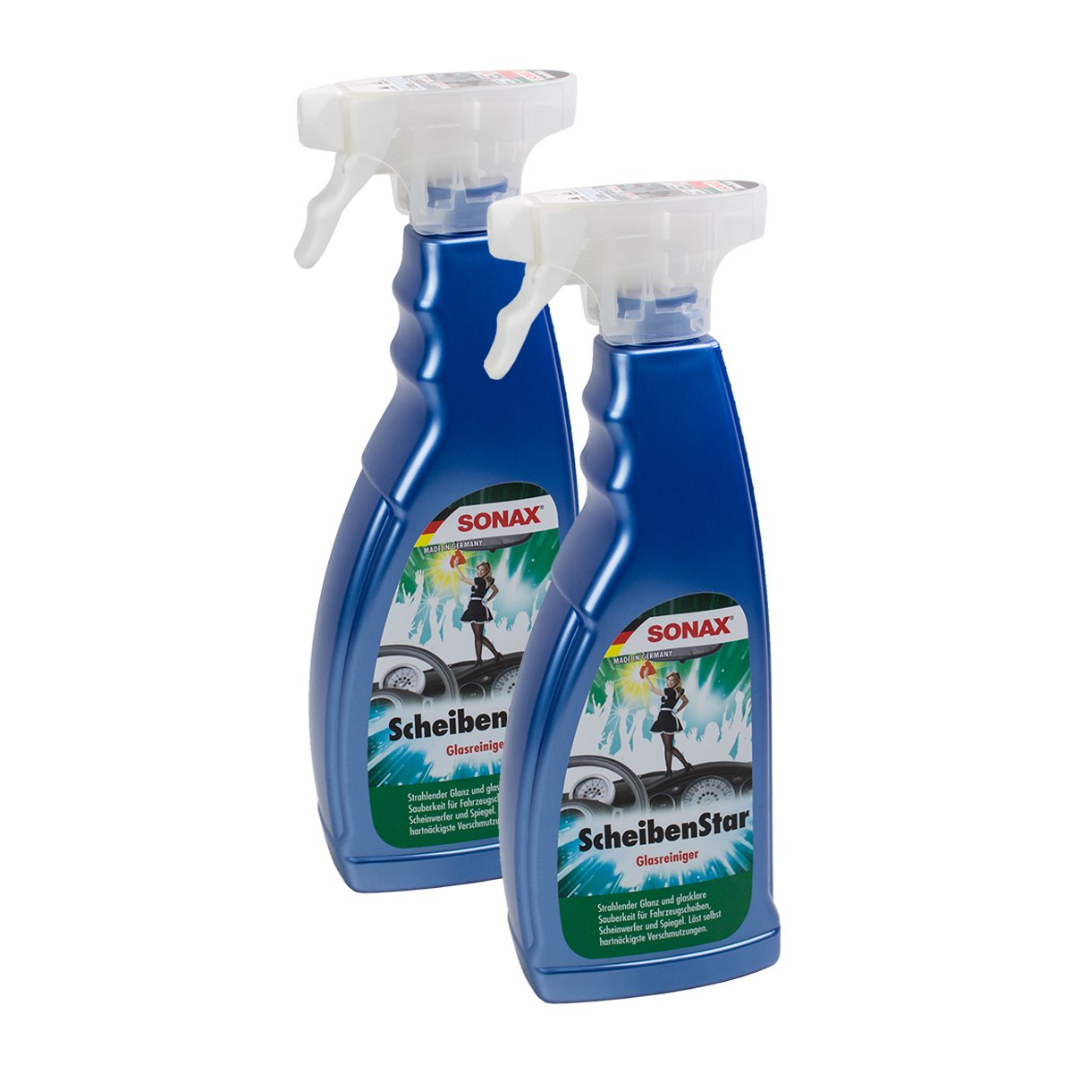 SONAX 2X 02344000 ScheibenStar Scheibenreiniger 750ml SONAX 2X 02344000 ScheibenStar Scheibenreiniger 750ml von SONAX