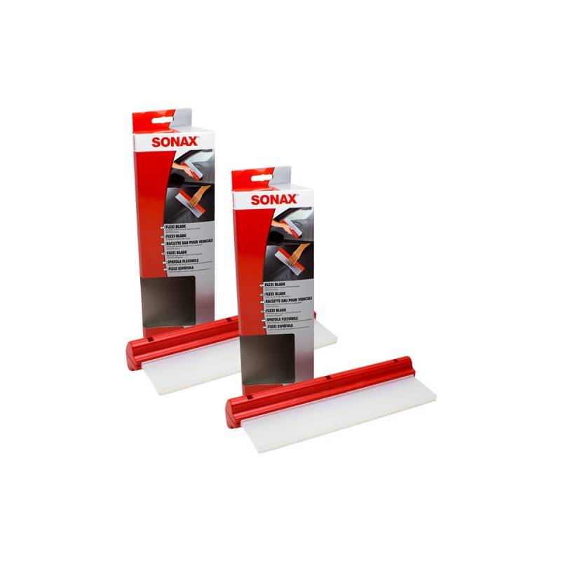SONAX 2X 04174000 FlexiBlade Wischer Wasser Abzieher Silikon 1 Stück von SONAX