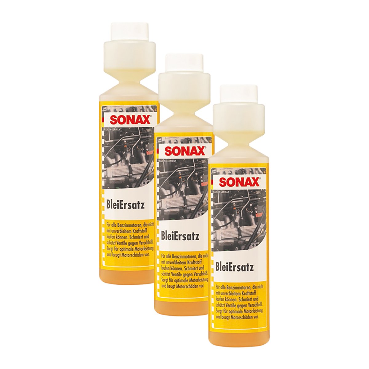 SONAX 3X 05121410 BleiErsatz Bleiersatzstoff Kraftstoff Benzin Additiv 250ml SONAX 3X 05121410 BleiErsatz Bleiersatzstoff Kraftstoff Benzin Additiv 250ml von SONAX
