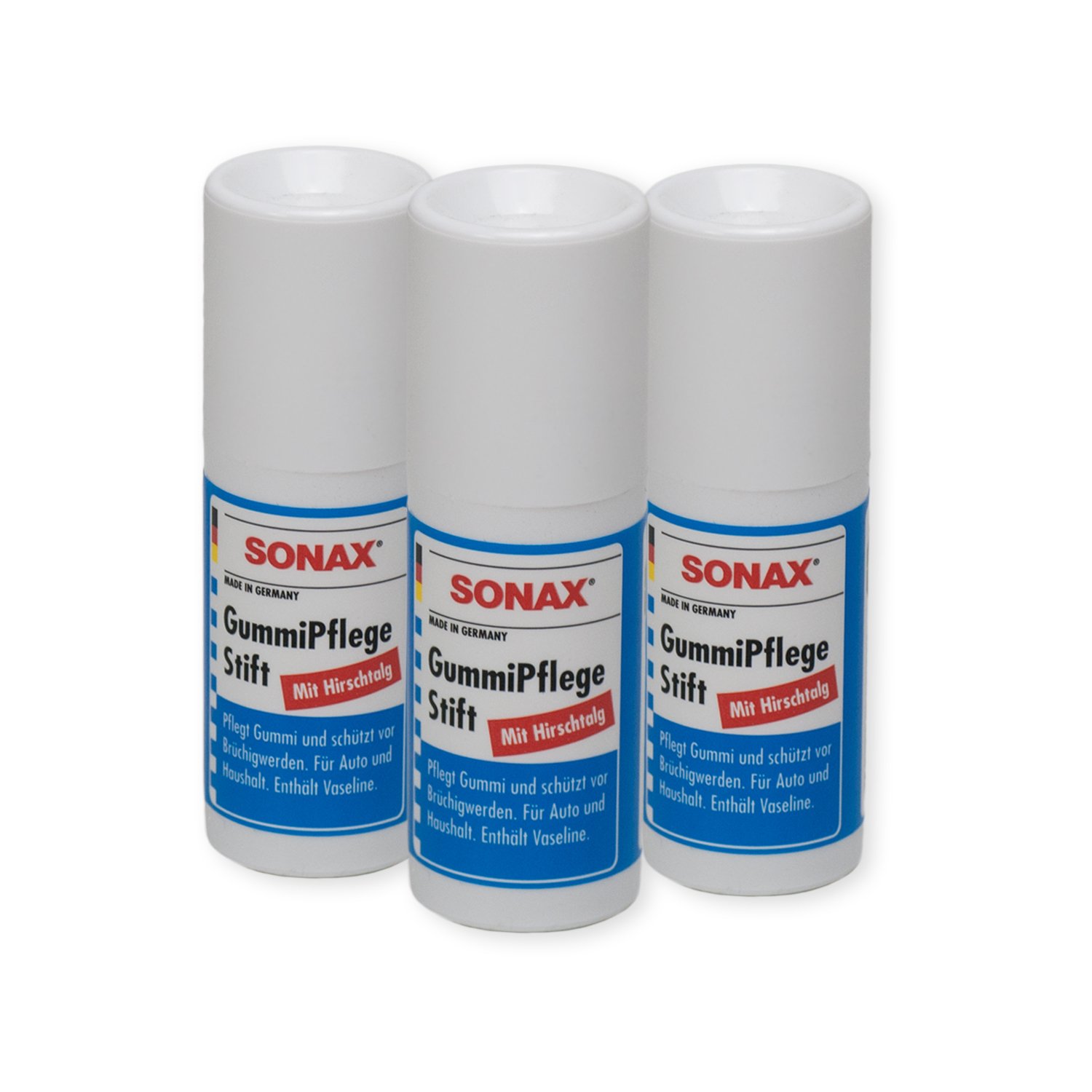 SONAX Gummipflege Stift Gummi-Pflege 18G 04991000 3X SONAX Gummipflege Stift Gummi-Pflege 18G 04991000 3X von SONAX
