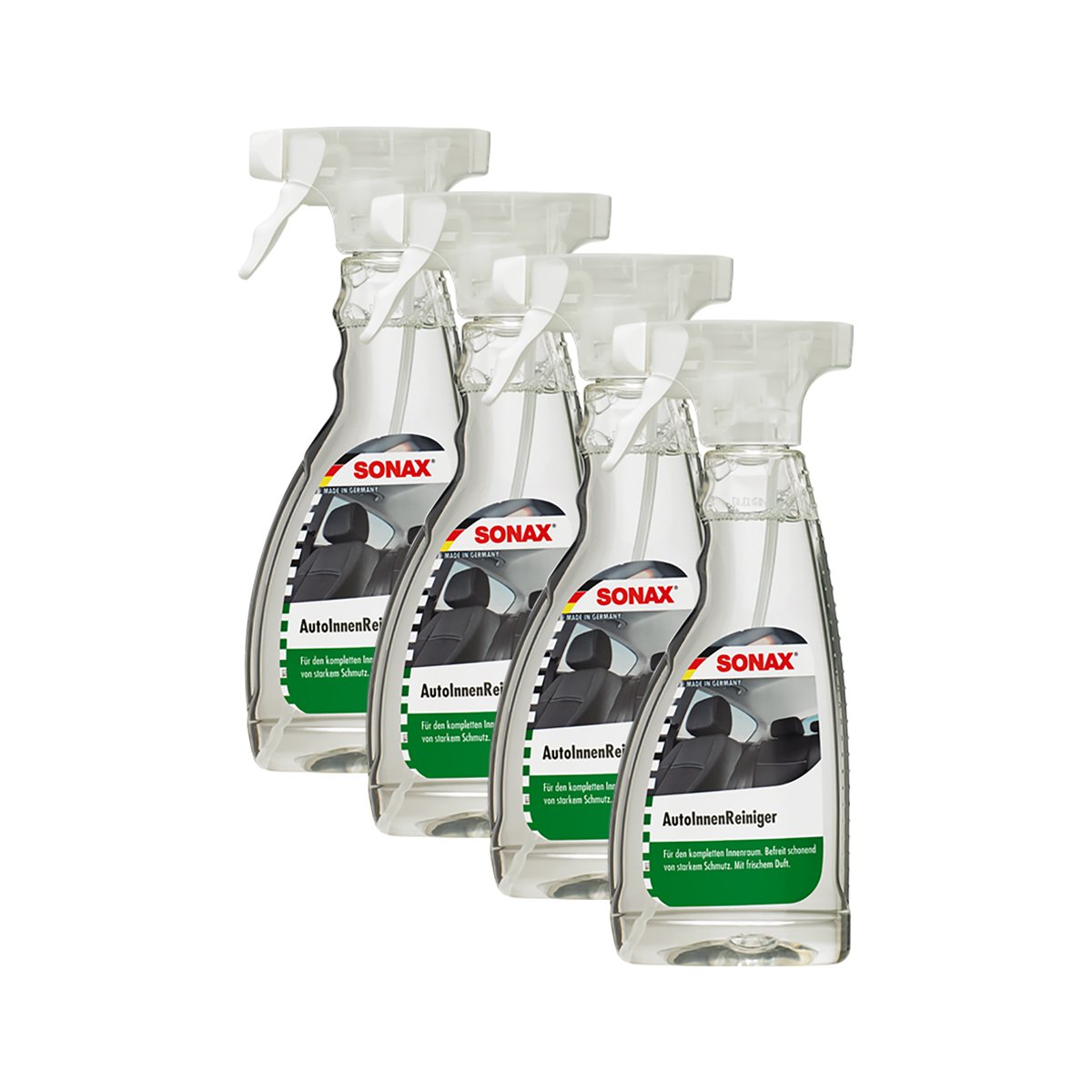 SONAX 4X 03212000 AutoInnenReiniger CockpitPflege PolsterReiniger 500ml SONAX 4X 03212000 AutoInnenReiniger CockpitPflege PolsterReiniger 500ml von SONAX