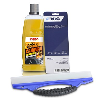 Sonax 1 L CARAVAN Shampoo + Performance Silikon-Trockner von SONAX