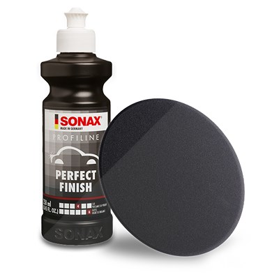 Sonax 1x 250ml PROFILINE Poliermittel Perfect Finish+Schaumpad (weich) [Hersteller-Nr. 02241410] von SONAX