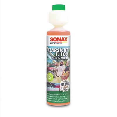 Sonax 250 ml KlarSicht 1:100 Konzentrat Havana Love [Hersteller-Nr. 03931410] von SONAX