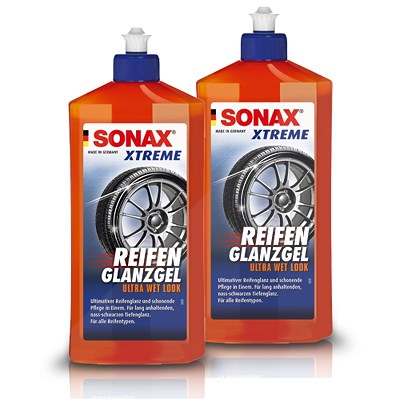 Sonax 2x 500ml XTREME ReifenGlanzGel [Hersteller-Nr. 02352410] von SONAX