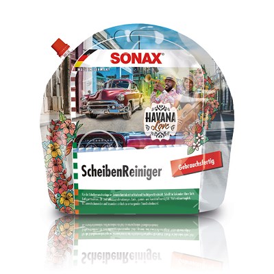 Sonax 3 L ScheibenReiniger gebrauchsfertig Havana Love [Hersteller-Nr. 03934410] von SONAX