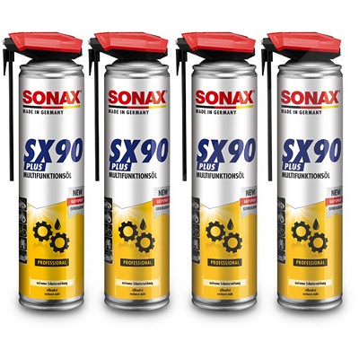 Sonax 4x 400 ml SX90 PLUS m. EasySpray [Hersteller-Nr. 04744000] von SONAX