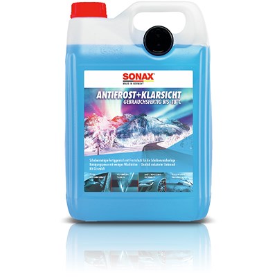 Sonax 5 L Antifrost mit Klarsicht bis -18 °C mit Citrus Duft [Hersteller-Nr. 01345000] von SONAX