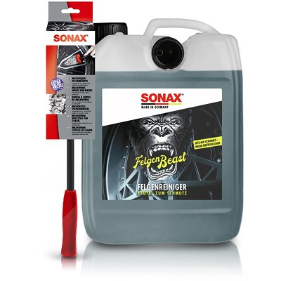 Sonax 5 L FelgenBeast Felgenreiniger + Microfaser FelgenBürste von SONAX