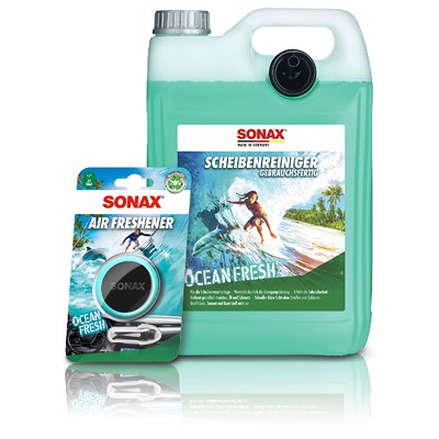 Sonax 5 L ScheibenReiniger gf Ocean-fresh + Lufterfrischer Ocean-fresh von SONAX