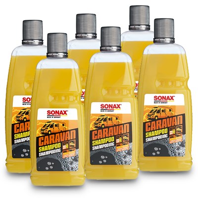 Sonax 6x 1 L CARAVAN Shampoo [Hersteller-Nr. 07133000] von SONAX