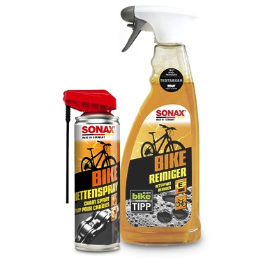 Sonax 750 ml BIKE Reiniger + 300 ml BIKE Kettenspray von SONAX