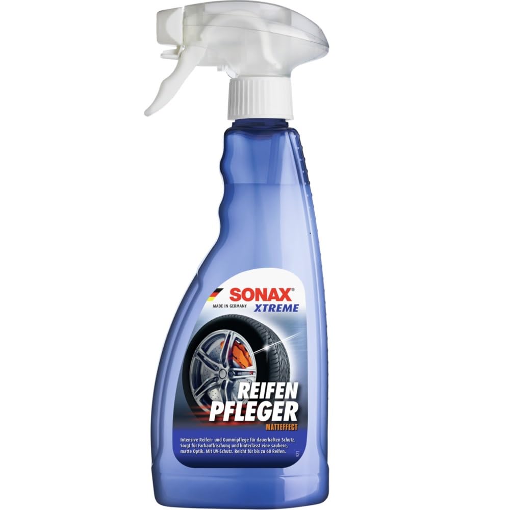 SONAX XTREME ReifenPfleger Matteffect (500 ml) intensive Reifen- und Gummipflege für dauerhaften Schutz | Art-Nr. 02562410 SONAX XTREME ReifenPfleger Matteffect (500 ml) intensive Reifen- und Gummipflege für dauerhaften Schutz | Art-Nr. 02562410 von SONAX