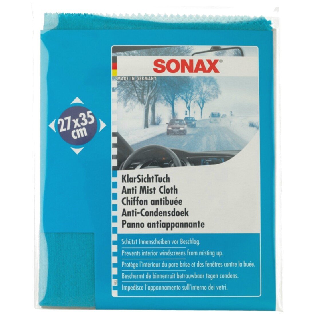 SONAX 04211000 KlarsichtTuch D/GB/F/NL/I von SONAX