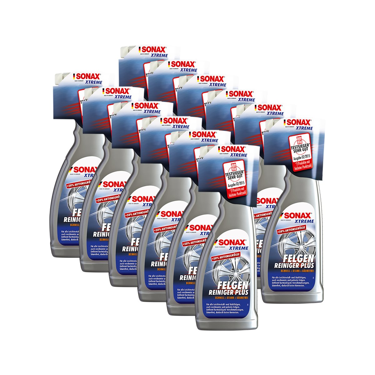 SONAX 12x 02304000 Xtreme FelgenReiniger Plus Säurefrei 750ml SONAX 12x 02304000 Xtreme FelgenReiniger Plus Säurefrei 750ml von SONAX