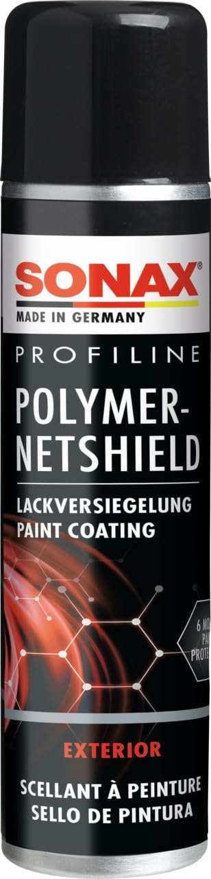 SONAX PROFILINE PolymerNetShield (340 ml) wachsfreie Lackversiegelung für 6 Monate Hybridschutz dank Net-Protection-Technology | Art-Nr. 02233000 SONAX PROFILINE PolymerNetShield (340 ml) wachsfreie Lackversiegelung für 6 Monate Hybridschutz dank Net-Protection-Technology | Art-Nr. 02233000 von SONAX