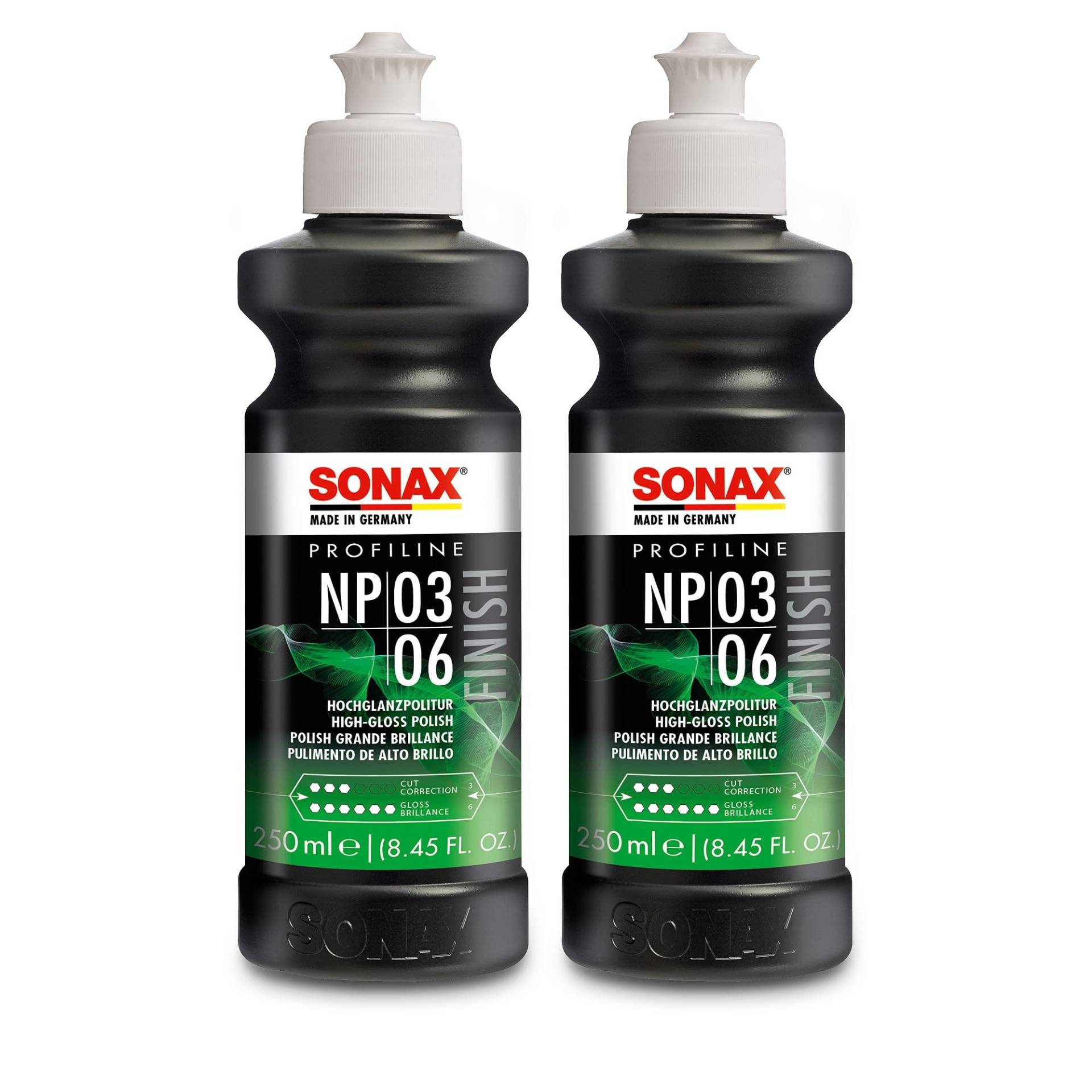 SONAX 2X 02081410 PROFILINE NP 03-06 silikonfrei NanoPolish Politur 250ml SONAX 2X 02081410 PROFILINE NP 03-06 silikonfrei NanoPolish Politur 250ml von SONAX