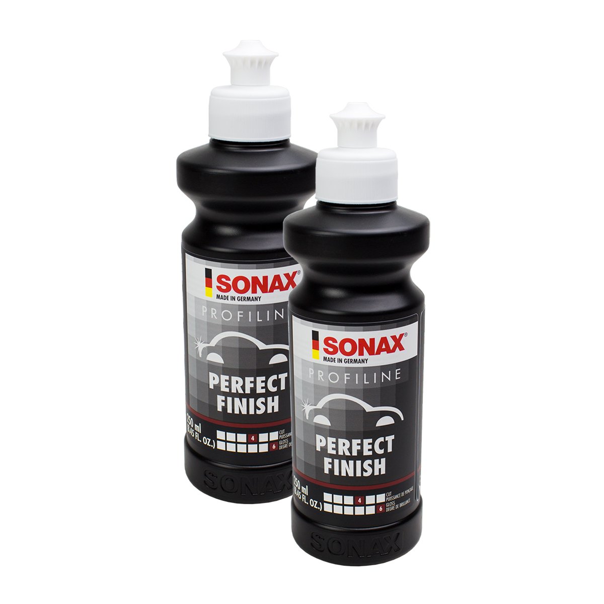 SONAX 2X 02241410 PROFILINE PerfectFinish silikonfrei Lackpolitur 250ml von SONAX