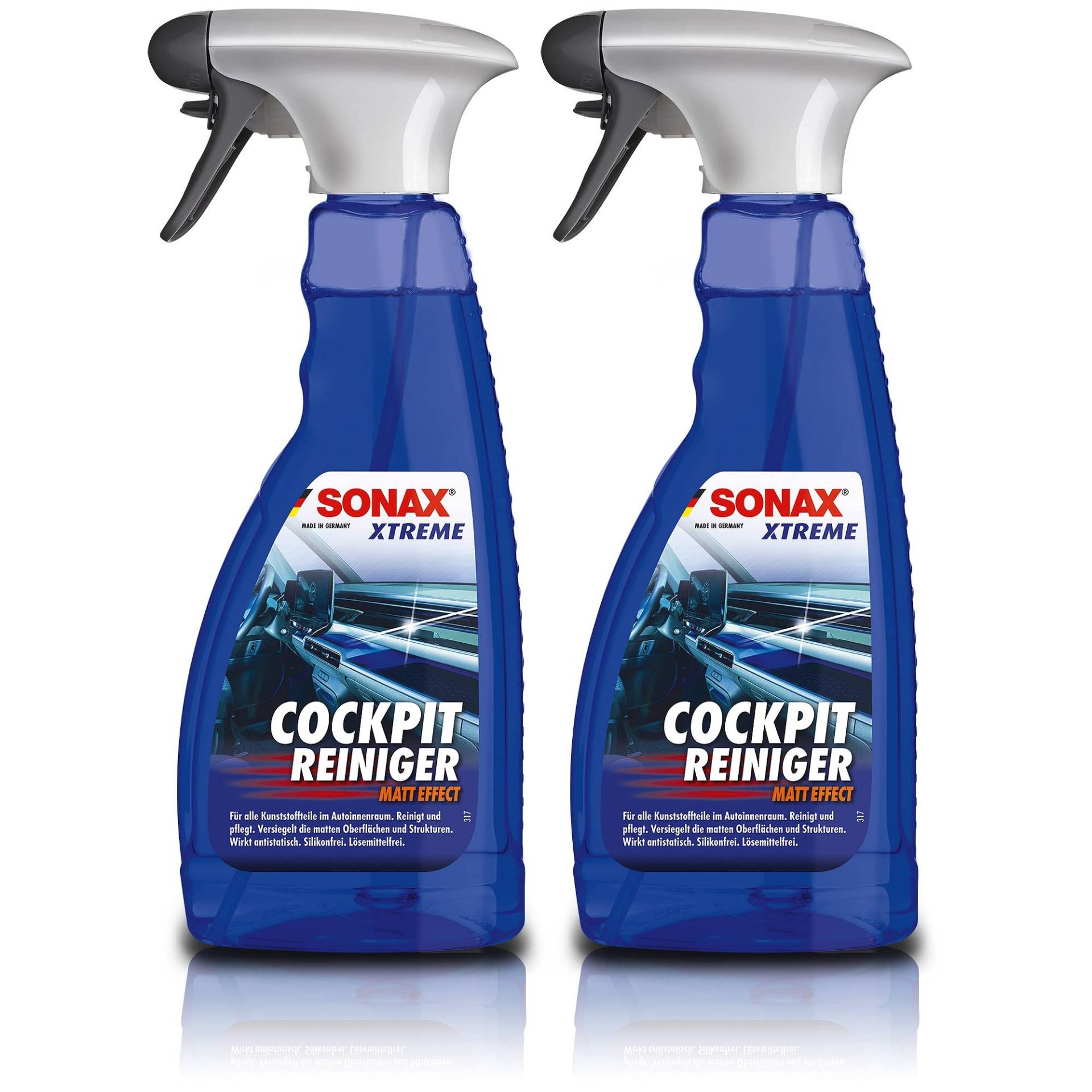 SONAX 2X 02832410 Xtreme CockpitReiniger Matteffect 500ml SONAX 2X 02832410 Xtreme CockpitReiniger Matteffect 500ml von SONAX