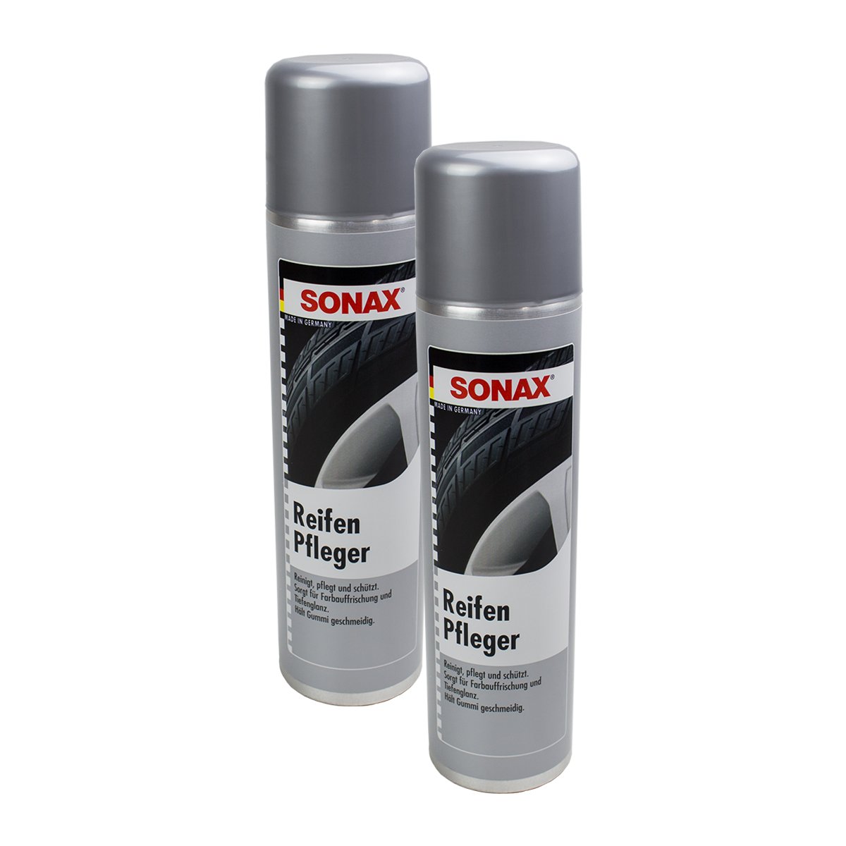 SONAX 2X 04353000 ReifenPfleger Reifen Reinigung Schaum Pflege 400ml SONAX 2X 04353000 ReifenPfleger Reifen Reinigung Schaum Pflege 400ml von SONAX
