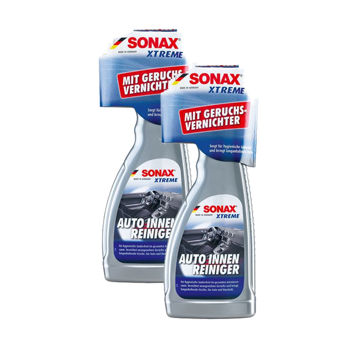 SONAX 2X Xtreme Auto Innenreiniger 500 ml 02212410 von Rocket Car Shop