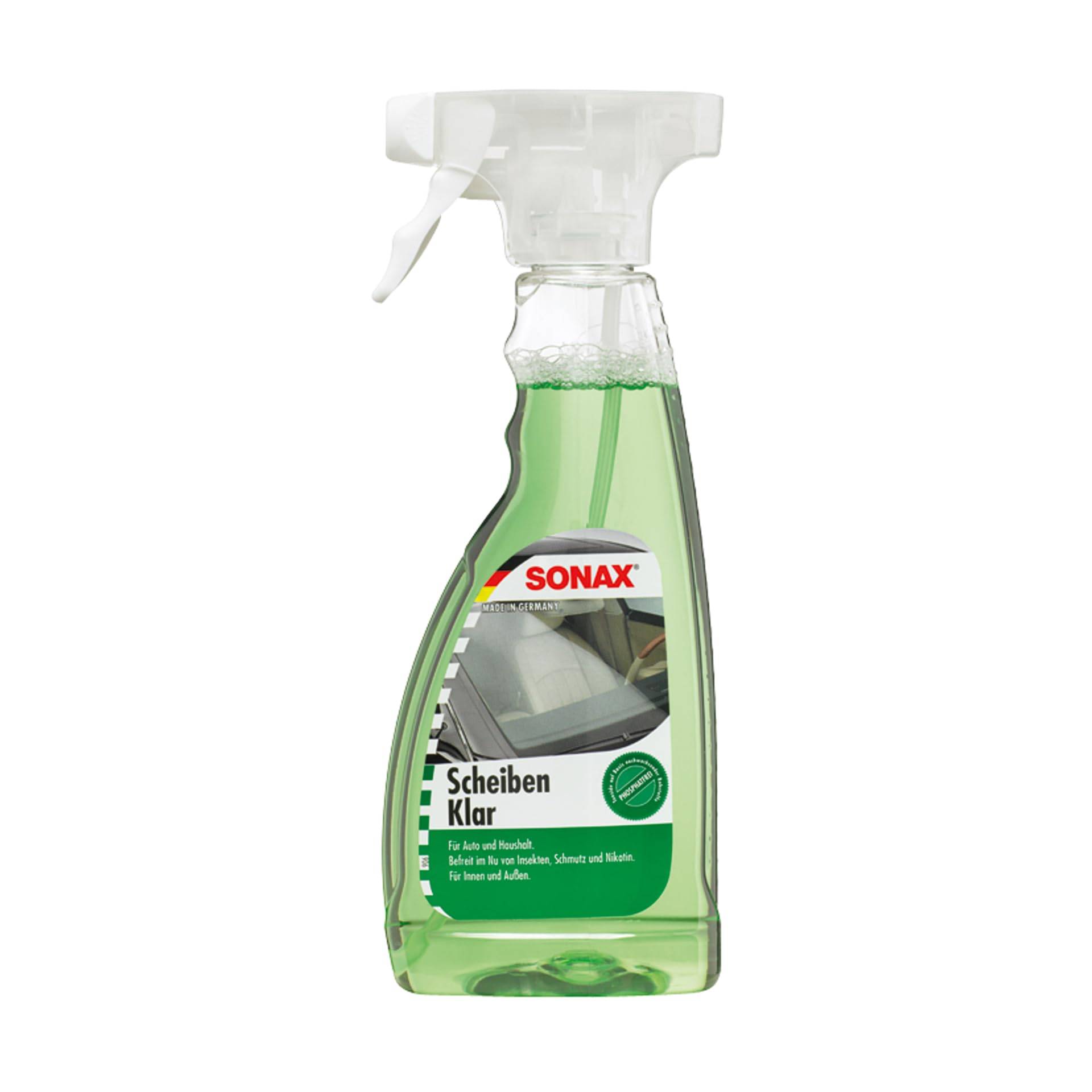 SONAX 338.241 Kristall Klar Glasreiniger 500ml SONAX 338.241 Kristall Klar Glasreiniger 500ml von SONAX