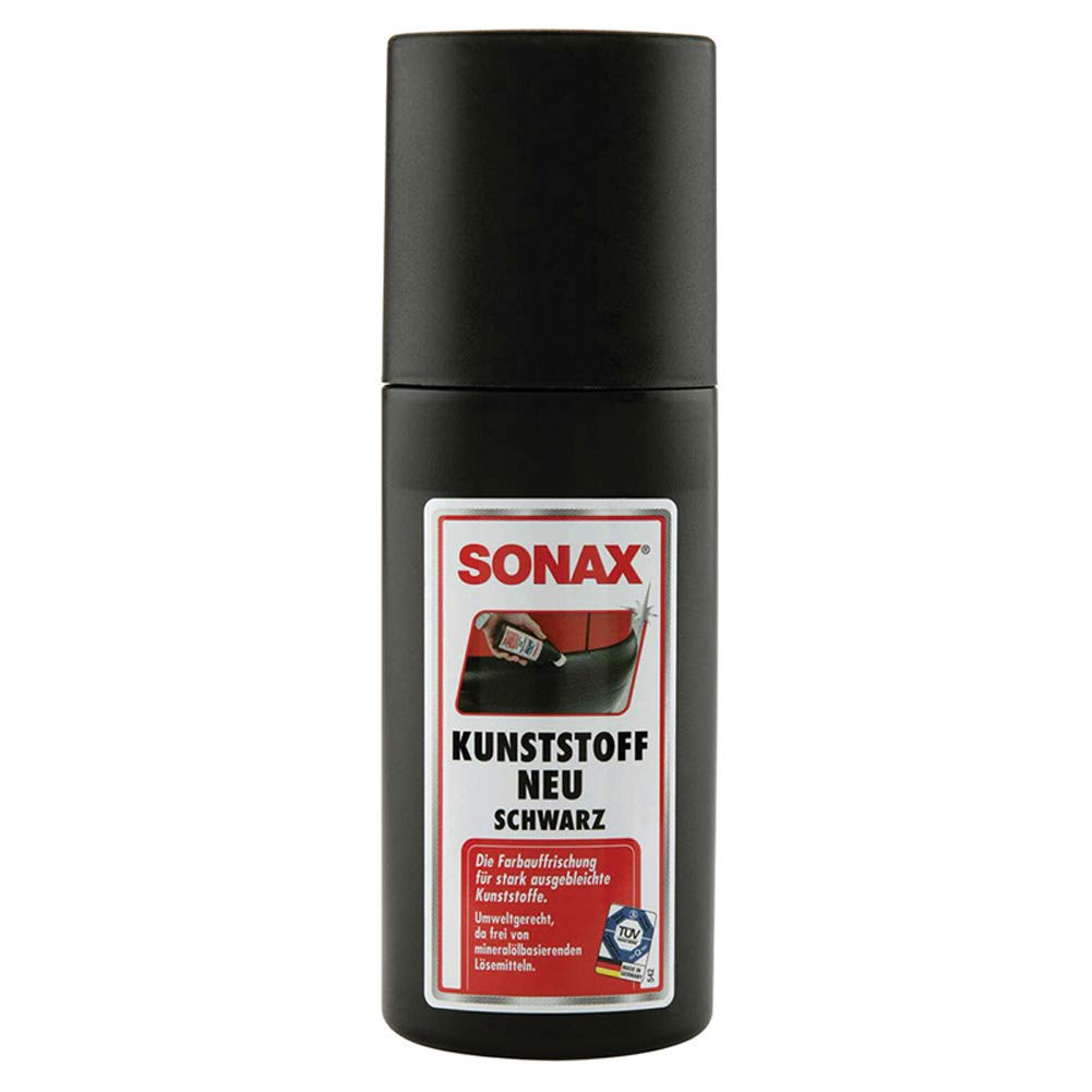 SONAX 409.100 Kunststoff-Neu Schwarz 100ml von SONAX