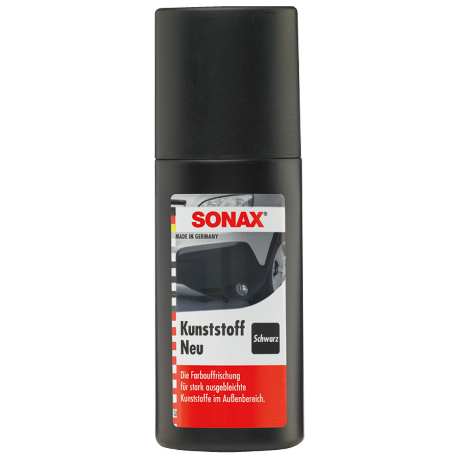 SONAX 409100 Kunststoff Neu Schwarz 100 ml von SONAX