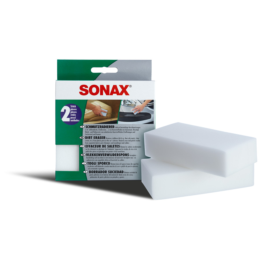 SONAX 416000 SchmutzRadierer 2 Stück von SONAX