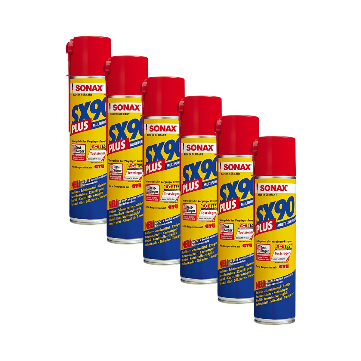 SONAX 6X SX90 Plus Rostlöser Multiöl Korrosionsschutz 400 ml 04743000 SONAX 6X SX90 Plus Rostlöser Multiöl Korrosionsschutz 400 ml 04743000 von SONAX