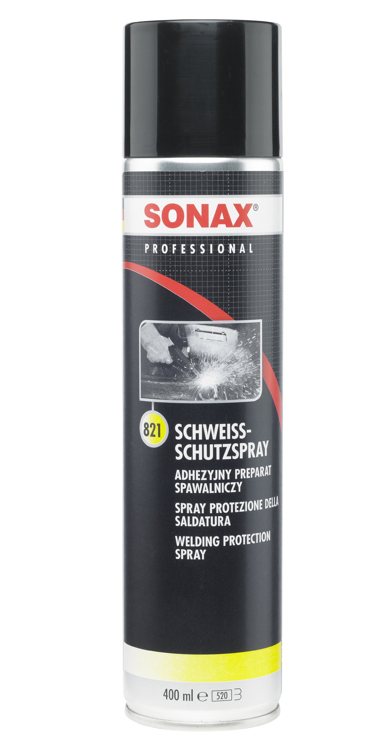 SONAX 821300 Professional SchweißSchutzSpray, 400ml von SONAX