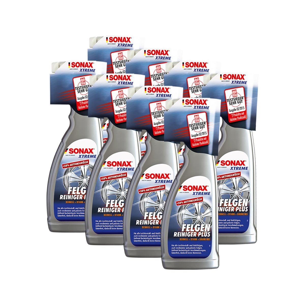 SONAX 8X 02304000 Xtreme FelgenReiniger Plus Säurefrei 750ml SONAX 8X 02304000 Xtreme FelgenReiniger Plus Säurefrei 750ml von SONAX