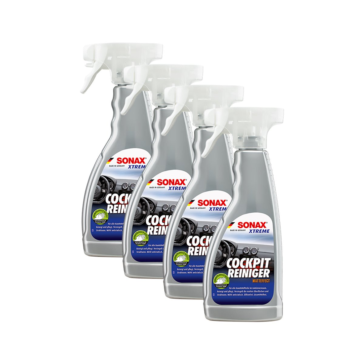 SONAX Cockpitreiniger Cockpitpflege Matt Kunststoffreiniger 500 Ml 4X SONAX Cockpitreiniger Cockpitpflege Matt Kunststoffreiniger 500 Ml 4X von SONAX