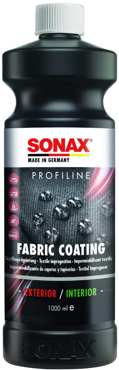 SONAX PROFILINE FabricCoating (1 Liter) universell verwendbare Textilimprägnierung für außen und innen | Art-Nr. 03103000 von SONAX
