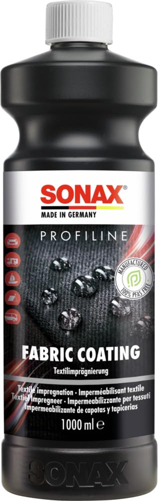 SONAX PROFILINE FabricCoating (1 Liter) universell verwendbare Textilimprägnierung für außen und innen | Art-Nr. 03103000 von SONAX