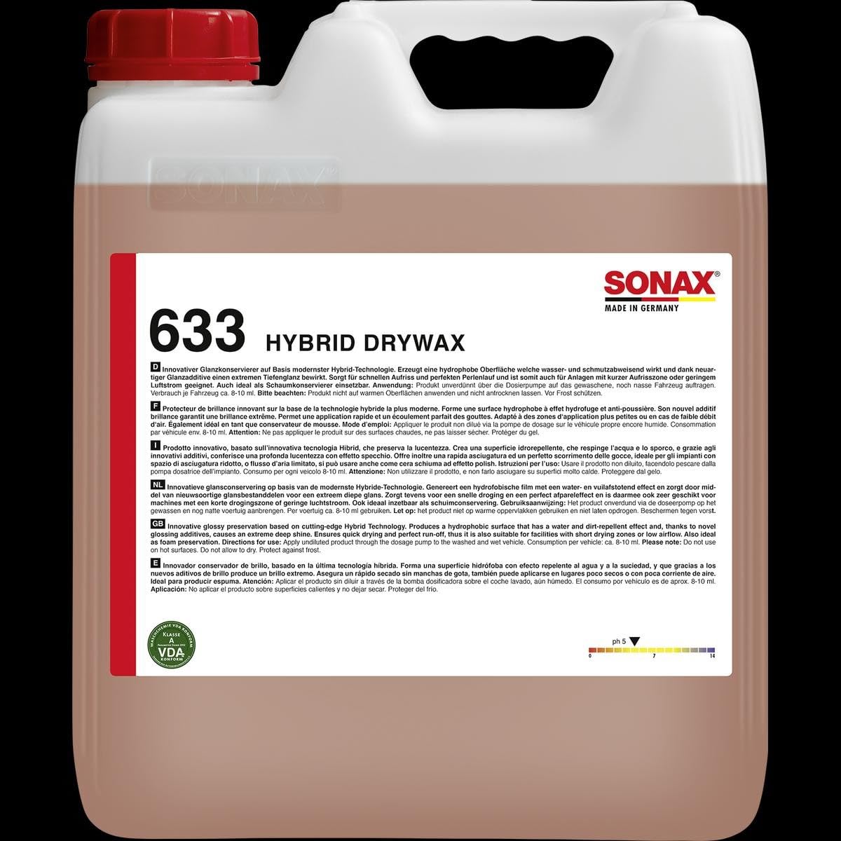 Sonax Hybrid DryWax 10 l von SONAX