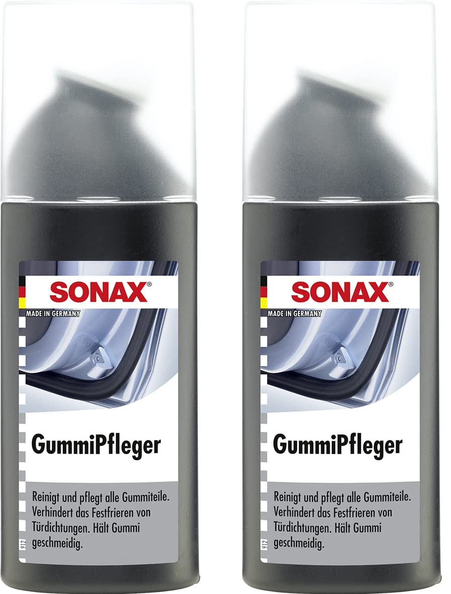 SONAX PRAKTISCHES Set! 2 x 100 ml GUMMIPFLEGER Reifenpfleger Fussmattenpflege UNIVERSAL SONAX PRAKTISCHES Set! 2 x 100 ml GUMMIPFLEGER Reifenpfleger Fussmattenpflege UNIVERSAL von SONAX