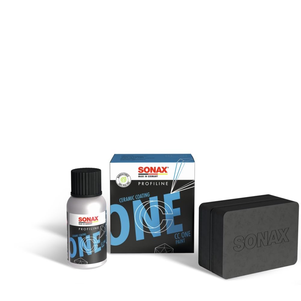 SONAX PROFILINE CeramicCoating CC One (40 ml) Langzeitschutz für Autolacke mit neuester SI-Carbon-Technologie für einen Schutz bis zu 3 Jahre | Art-Nr. 02678410 von SONAX