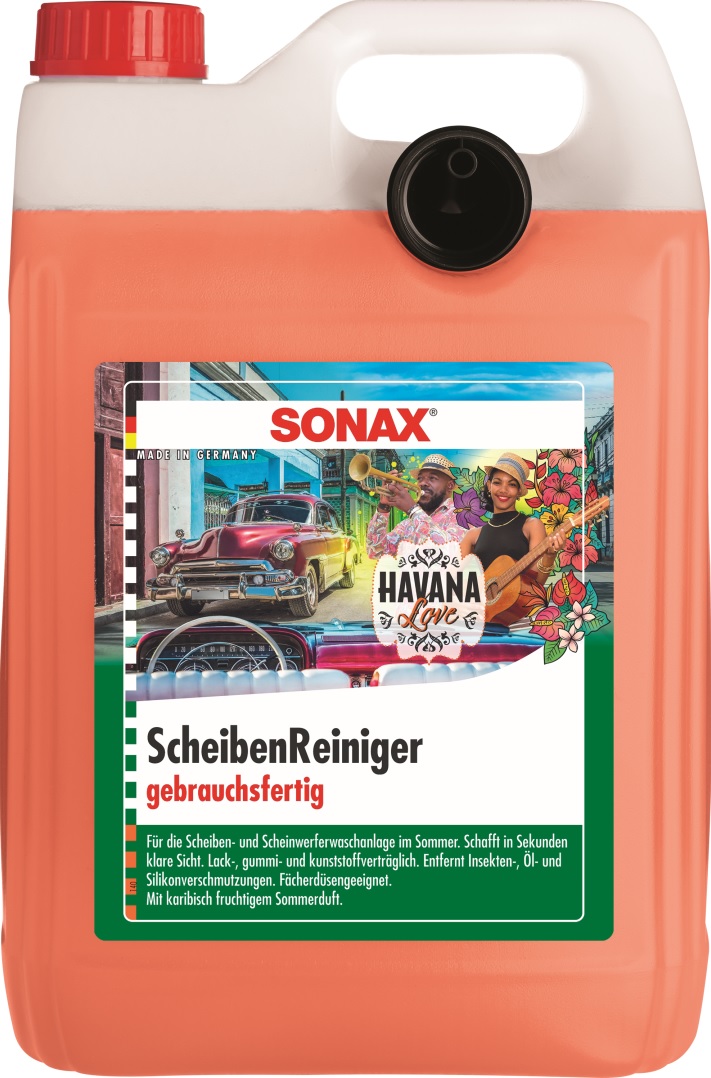 SONAX Scheibenreiniger, gebrauchsfertig, Havana Love,  5 Liter von SONAX