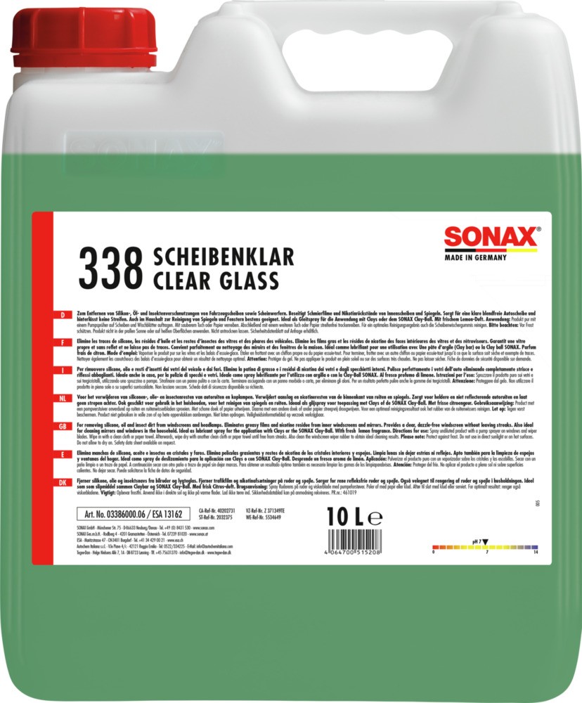 SONAX Scheibenreiniger 03386000 Scheibenwischerflüssigkeit,Scheibenwischwasser SONAX Scheibenreiniger 03386000 Scheibenwischerflüssigkeit,Scheibenwischwasser von SONAX