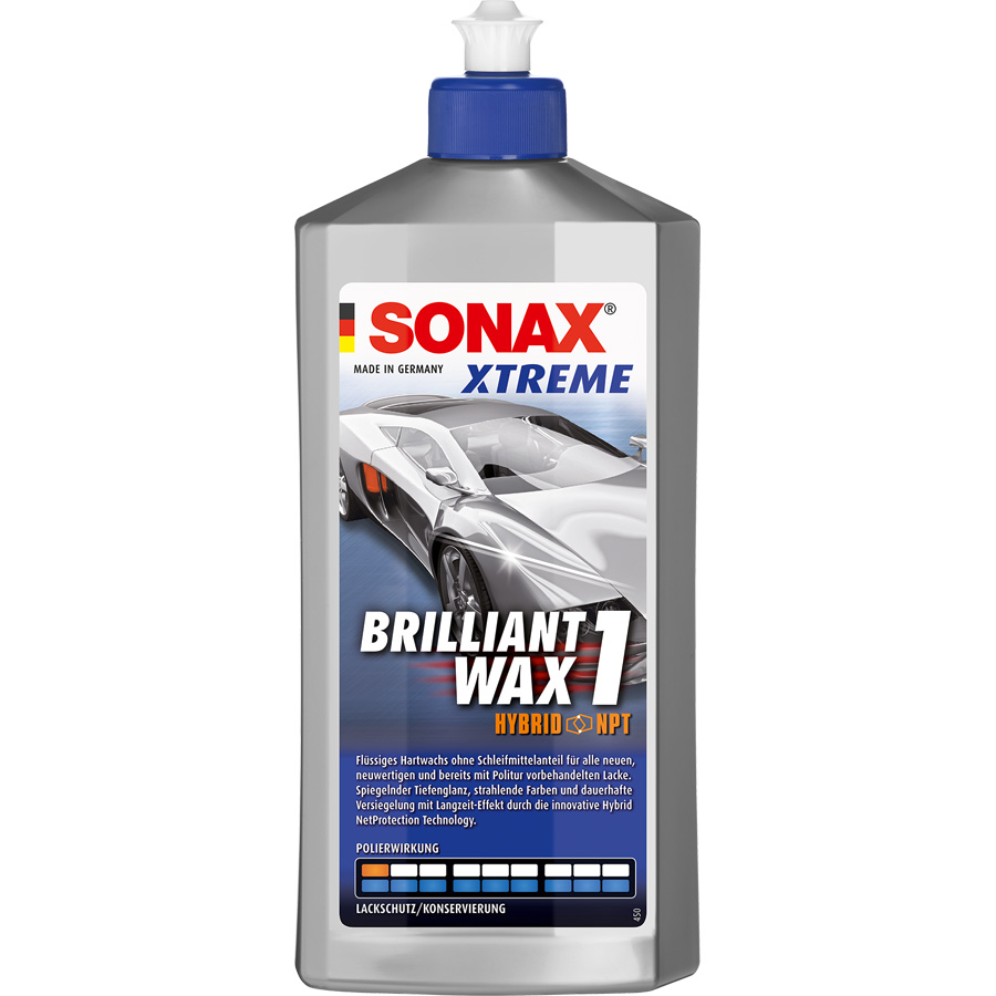 SONAX XTREME BrilliantWax 1 Hybrid NPT, 500 ml von SONAX