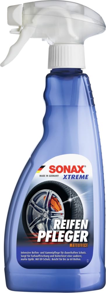 SONAX XTREME ReifenPfleger Matteffect (500 ml) intensive Reifen- und Gummipflege für dauerhaften Schutz | Art-Nr. 02562410 von SONAX